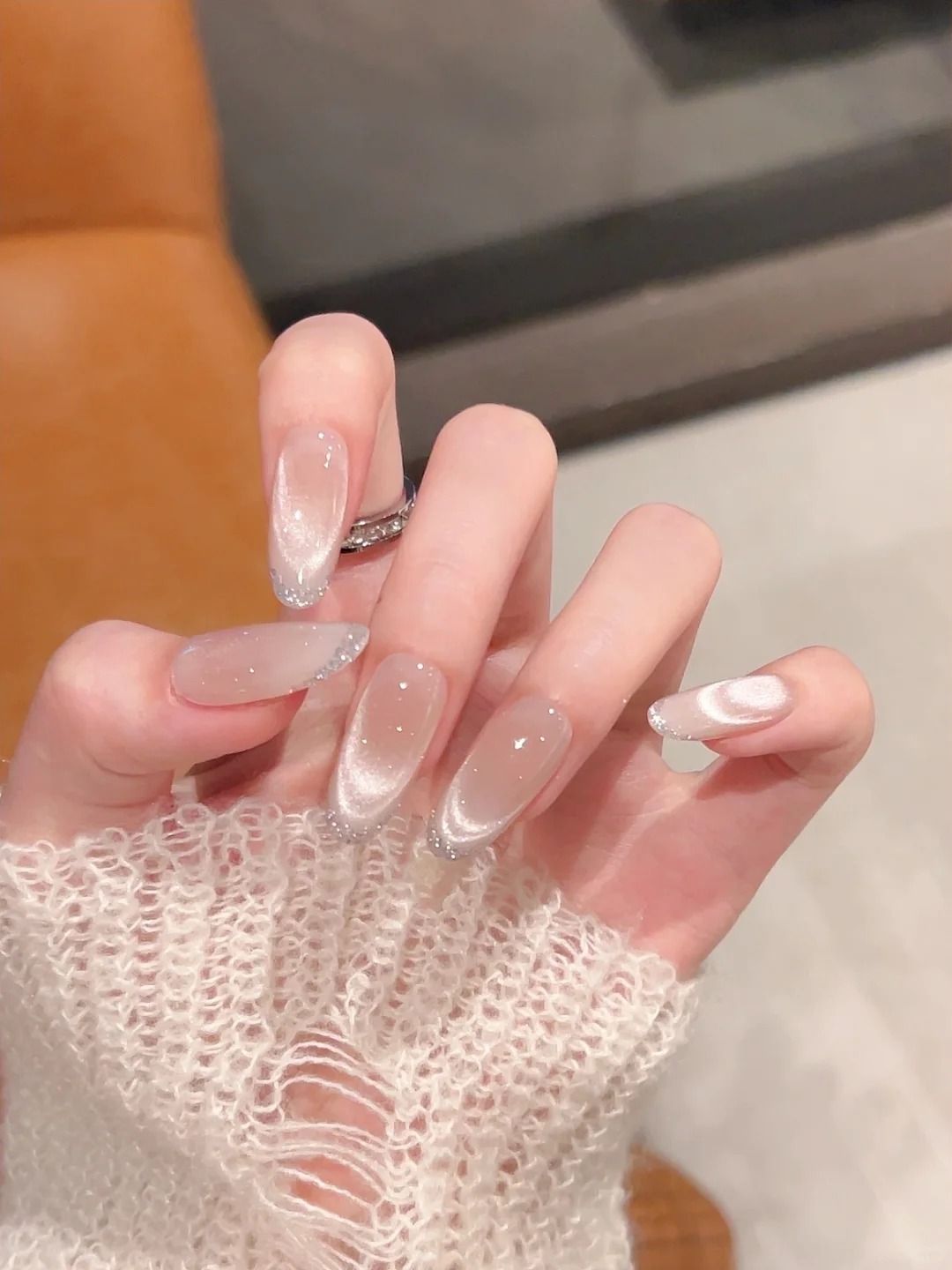 Chrome Mirror Nude — The Metallic Skin Tone